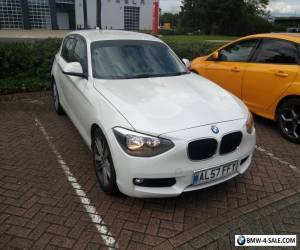 Item BMW 1 SERIES 116D  WHITE 5 DOOR.  2012 PLATE  [PRIVATE PLATE ON ] CAT D REPAIRED for Sale